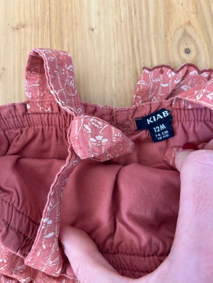 Combi fille été taille 12 / 18 mois - photo numéro 3