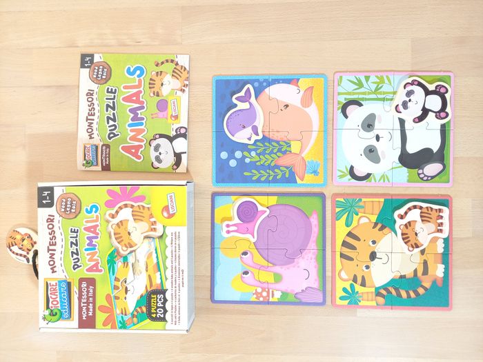 Puzzle bébé Montessori 🧩