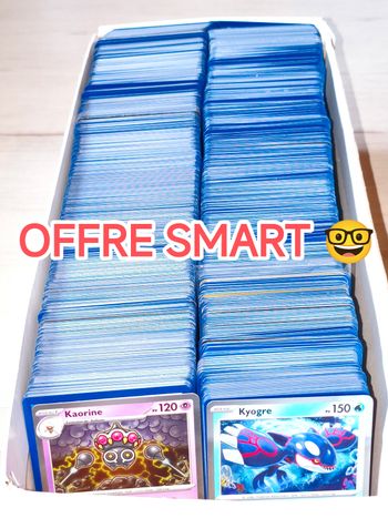 Lot de 100 cartes Pokémon VF en très bon état 
