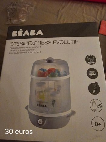 Stérilisateur électrique 9 biberons