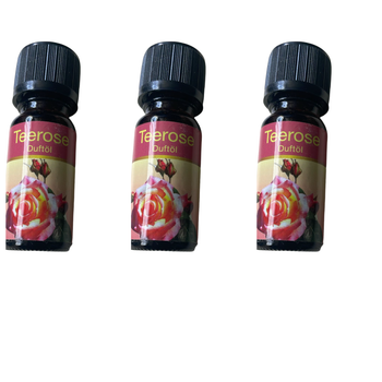 Lot de 3 Huiles Teerose  Duftöl de 10 ml NEUF