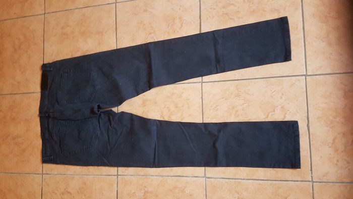 Jeans été homme 42 noir La Halle - photo numéro 6