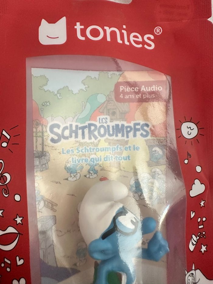 Figurine Tonies les schtroumpfs et le livre qui dit tout - photo numéro 3