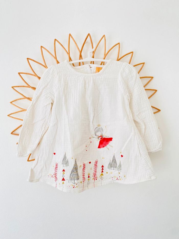Blouse gaz de coton Orchestra 18 mois 81 cm