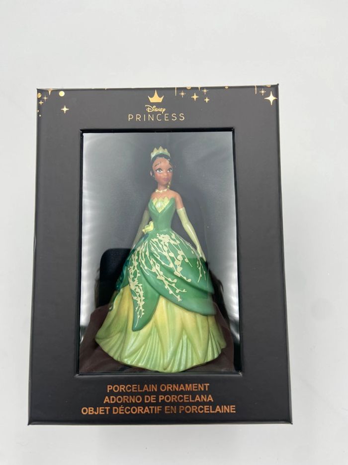 Disney Princess Tiana Ornament Figure 2023 Porcelain Holiday