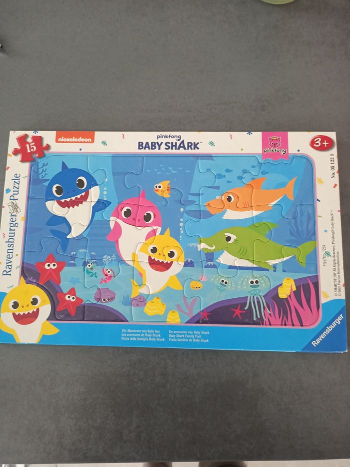 Puzzle baby shark et animaux - photo numéro 2