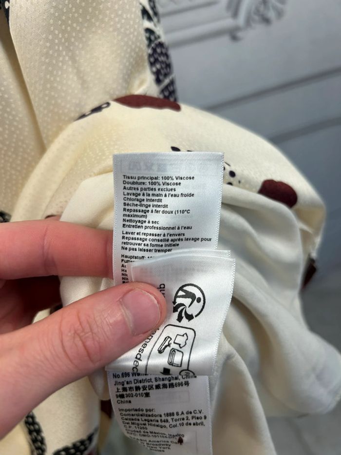 Robe longue Crème Ba&sh T2 / M neuve - photo numéro 6