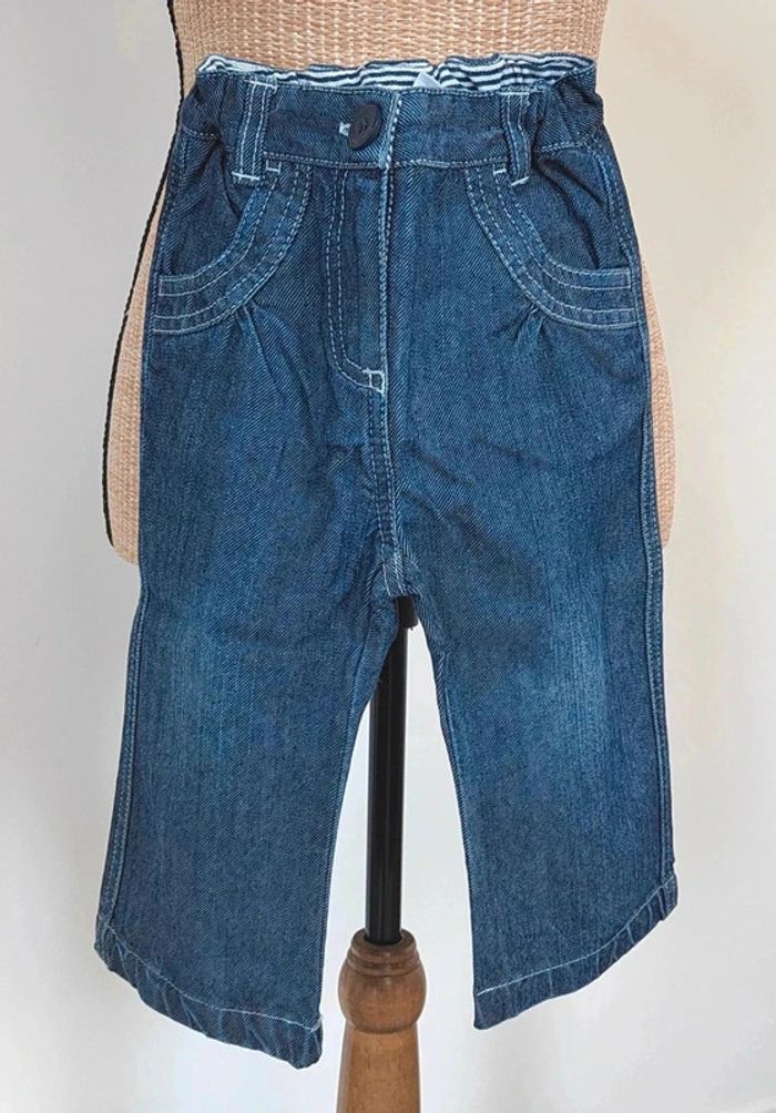 10 € Jean fille Petit Bateau 18 mois