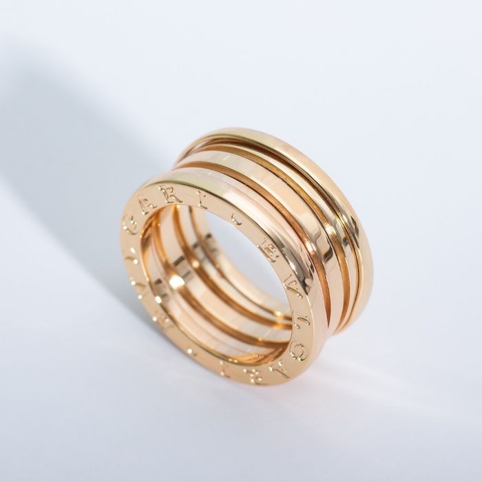 Bague Bulgari Classic Spring, taille 7, or rose - photo numéro 6