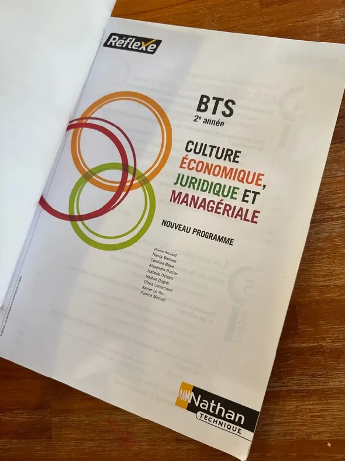 Livre, culture, économique, juridique et managériale deuxième année - photo numéro 4