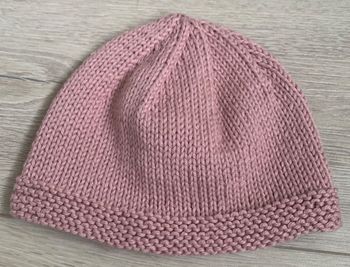 Bonnet au tricot 0-3 mois
