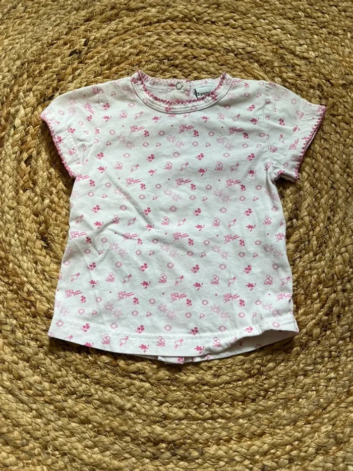 Lot tee-shirt 9 mois - photo numéro 5