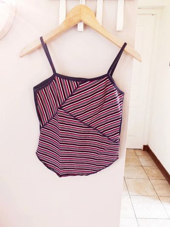 Débardeur à motifs rayures rayés