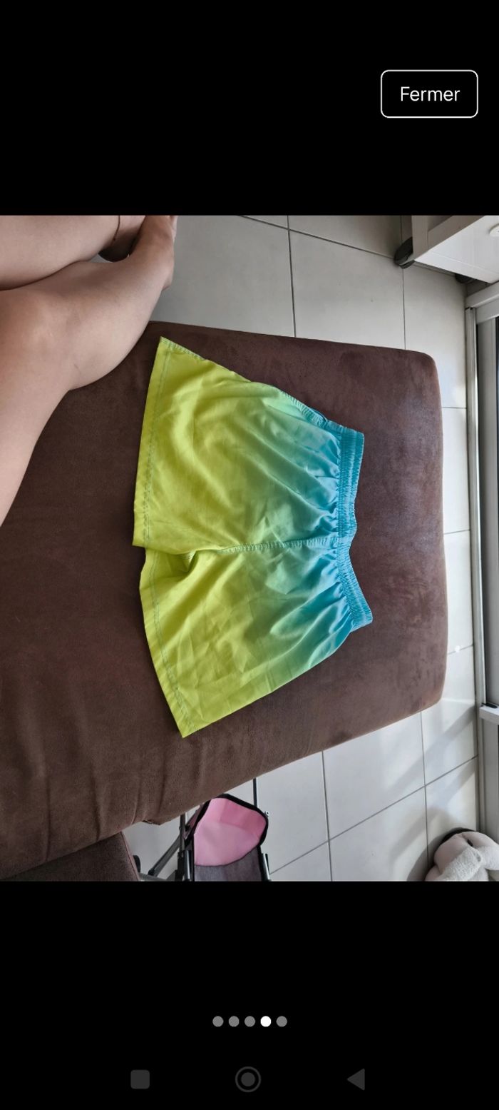 Short de bain "dégradé" homme - M - photo numéro 4