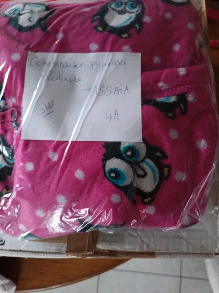 Combinaison polaire pingouins Tissaia 4A - photo numéro 5