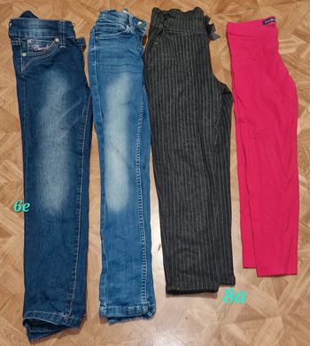 Lot 4pantalon 8ans