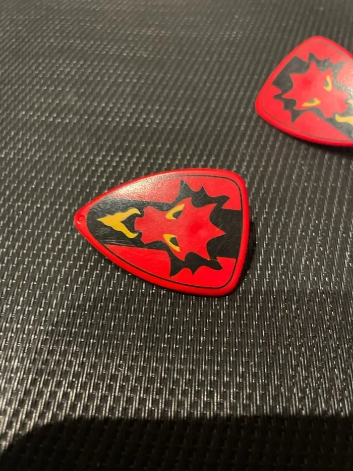 Playmobil lot 2 boucliers chevalier du dragon rouge 3269 3319 5757 5815 moyen âge château - photo numéro 3