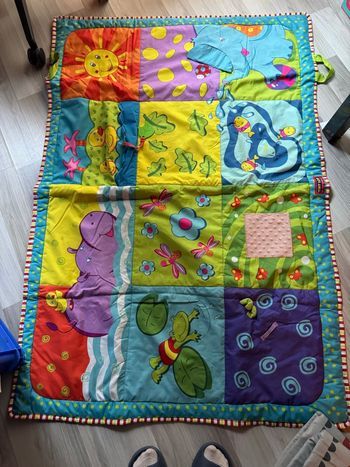 🌈 Tapis d’éveil bébé coloré – activités sensorielles