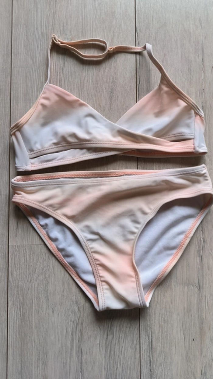 Maillot de bain Gémo 2 pièces bikini dégradé tie & Dye - photo numéro 2