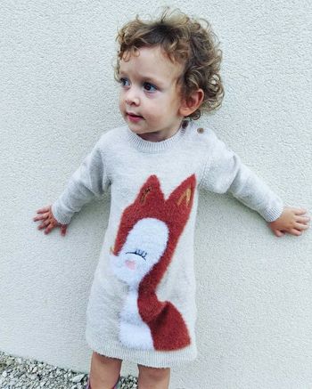 12 mois bébé fille robe manche