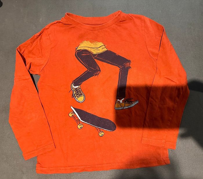 Lot 10 t-shirts manches longues 5-6 ans - photo numéro 7