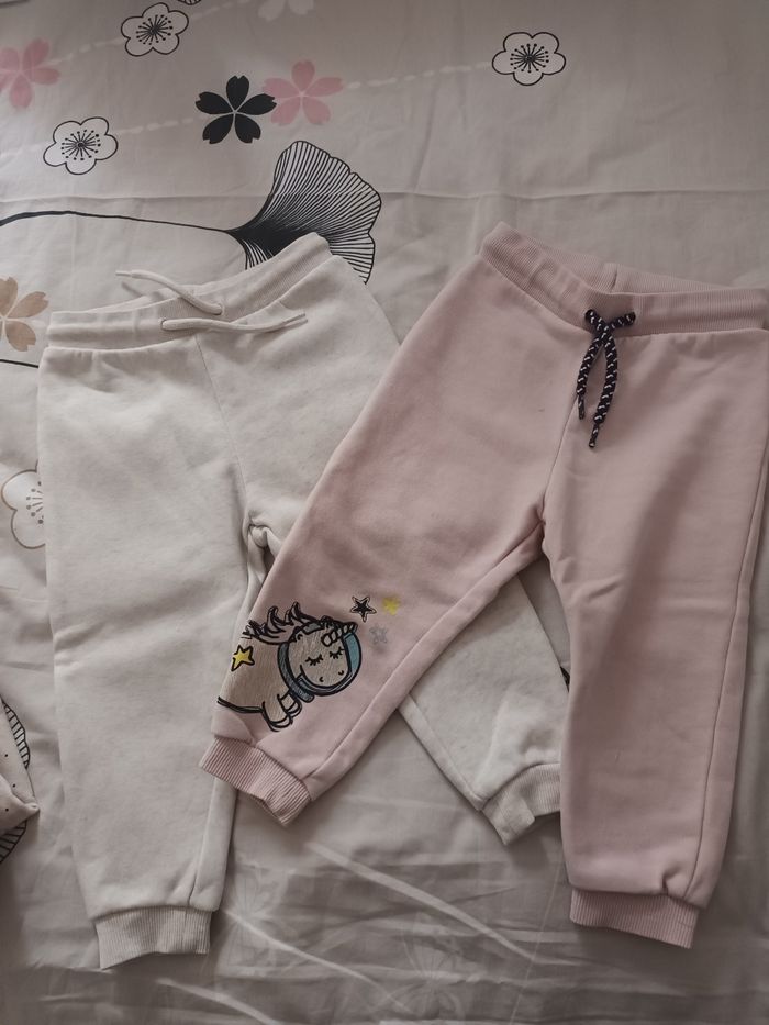 Lot de 2 joggins filles 18 mois - Lupilu