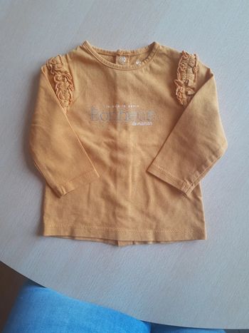 Tee-shirt manches longues 3 mois