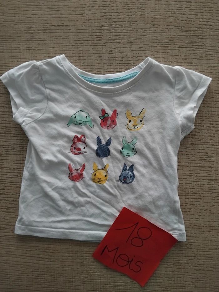Tee shirt 12/18 mois