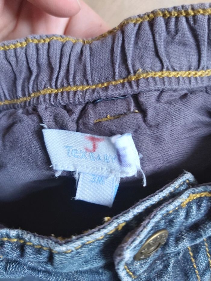 Jeans/pantalon doublé garçon 3 mois en très bon état (78) - photo numéro 2