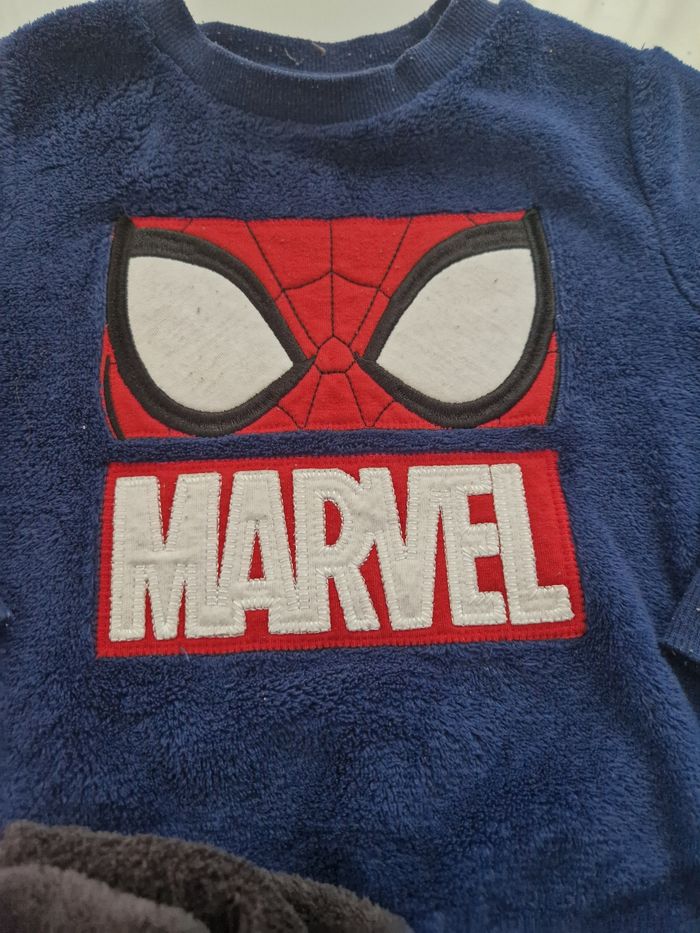 Pyjama 2 pièces garçon 3 ans Spiderman Marvel - photo numéro 2