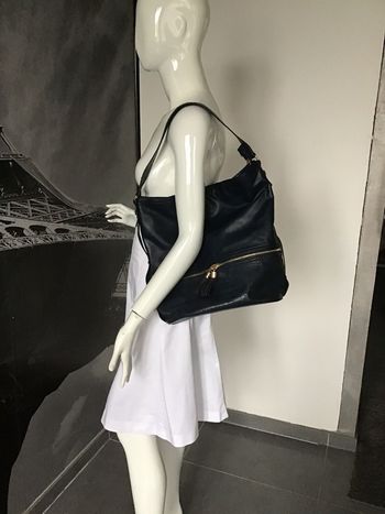 Sac fourre tout bleu marine