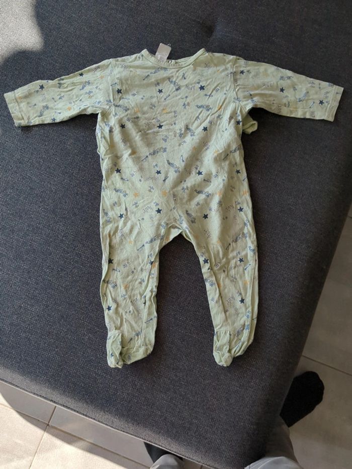 Lot de 6 pyjamas 1 pièce garçon 1 an - photo numéro 10