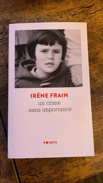 un crime sans importance