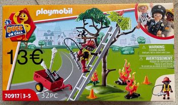 Playmobil 70917 Duck on Call - Pompier et Chat