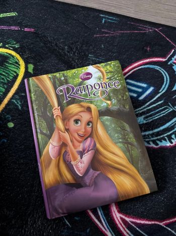 Livre raiponce quasi neuf servie une fois