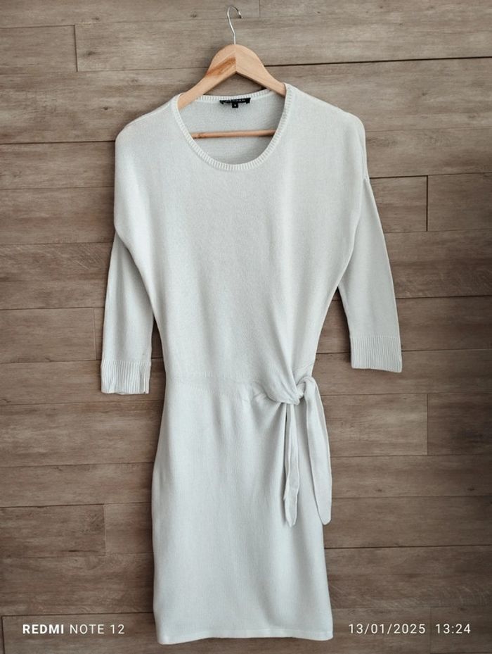 Robe pull Morgan ecru TS