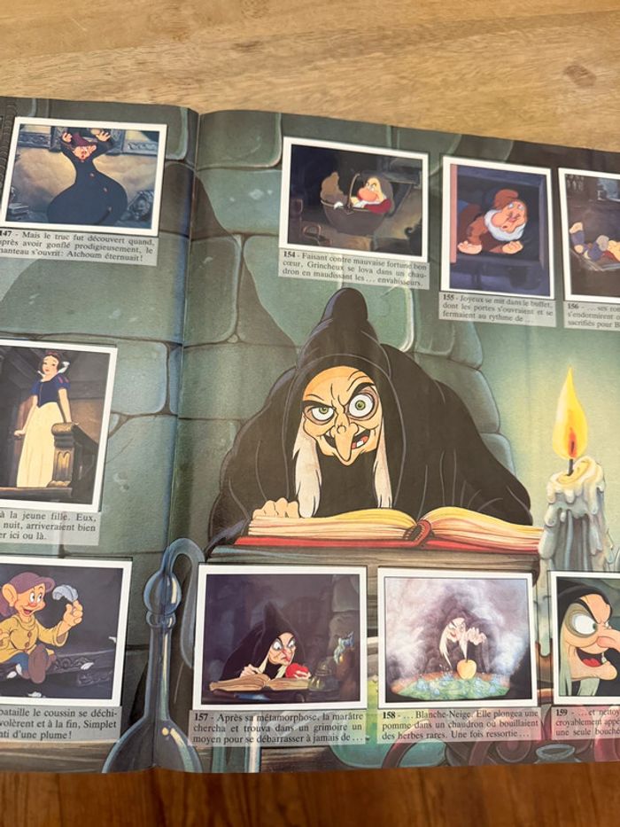 Livre Album Panini Complet stickers autocollants - Blanche Neige Walt Disney - photo numéro 7