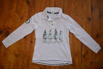 Tee shirt équitation Oxylane 8 ans