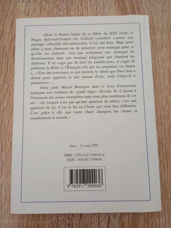 * Marcel Boungou - Du Gospel à l'Évangile - photo numéro 2