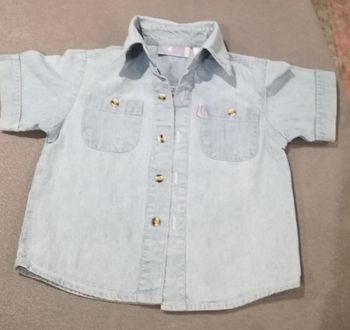 Chemise en jeans 12 mois