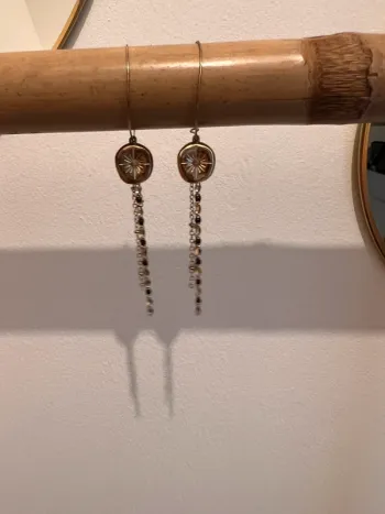 Boucle d’oreille doré