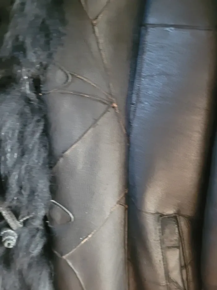 Manteau vintage cuir - photo numéro 5