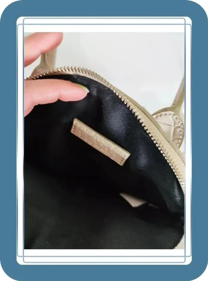 Sac à main et bandoulière Crème Zara, 21x15cm - photo numéro 4