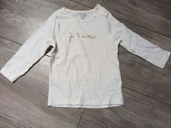T-shirt kiabi 12 mois