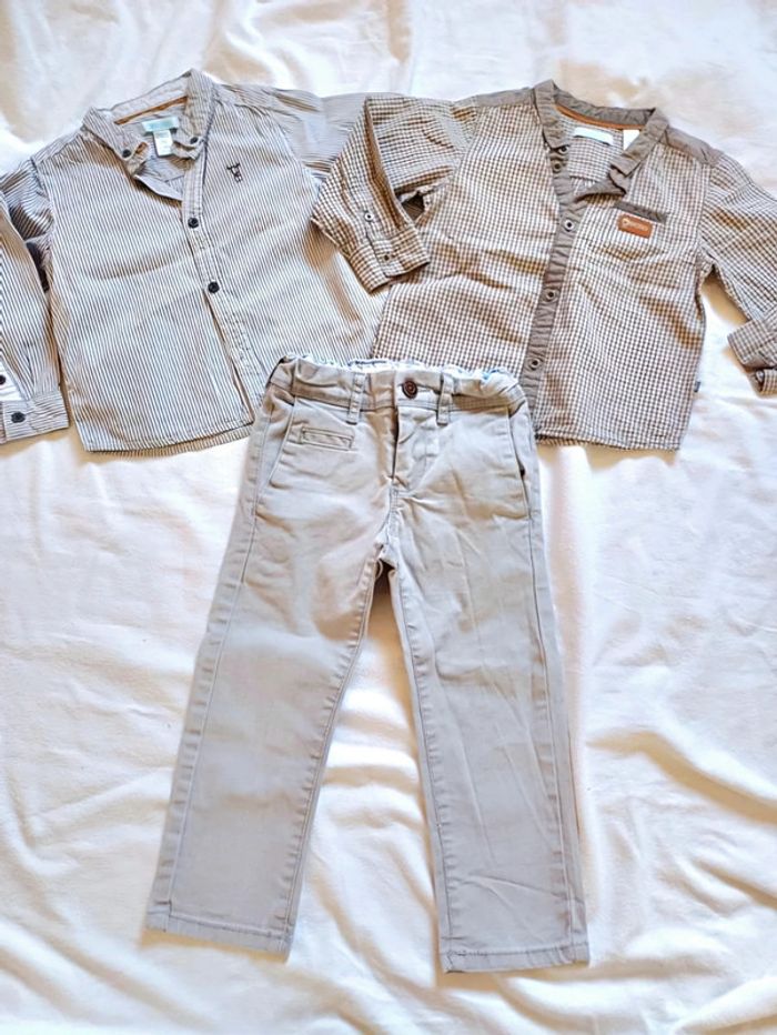 Ensemble chemises Obaibi taille 24 mois