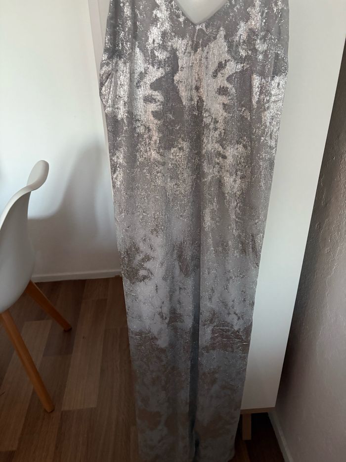 robe longue argenté - photo numéro 2