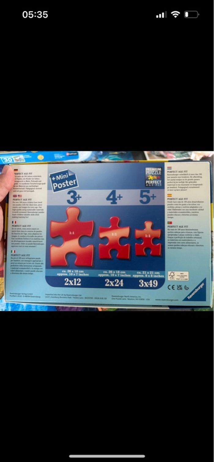 Puzzle chat 2X12 - photo numéro 2