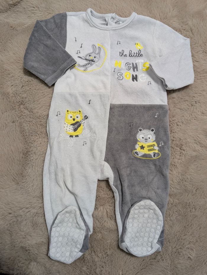 💤 Pyjama Tex Baby – 12 mois / 12M – garçon 💛 - photo numéro 3