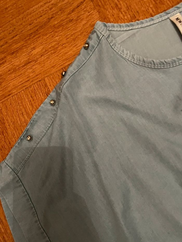 Tunique effet jeans - photo numéro 3