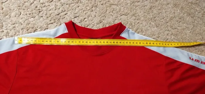 T-shirt Umbro, unisexe, bordeaux, Taille M - photo numéro 4